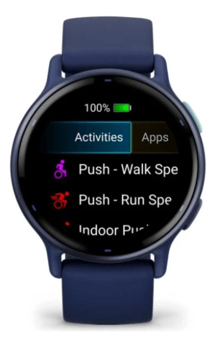 Relógio Garmin Vivoactive 5 Azul Marinho Monitor Cardíaco