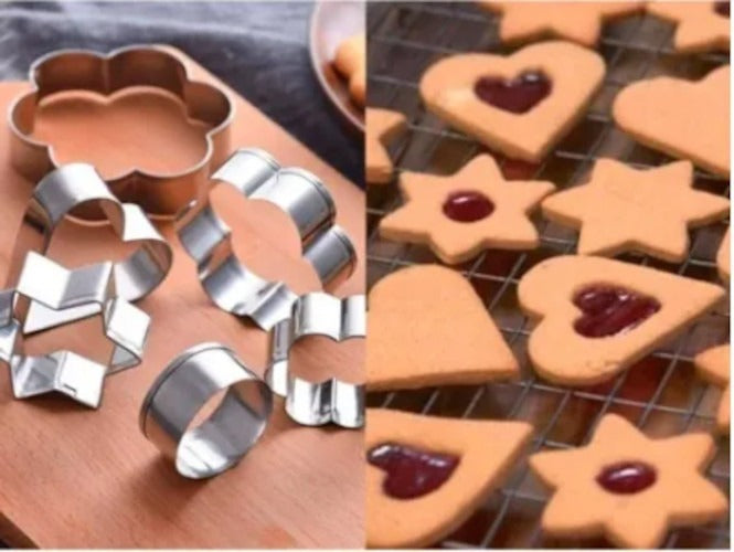 Conjunto De Cortadores De Biscoito - Inox - 20 Peças