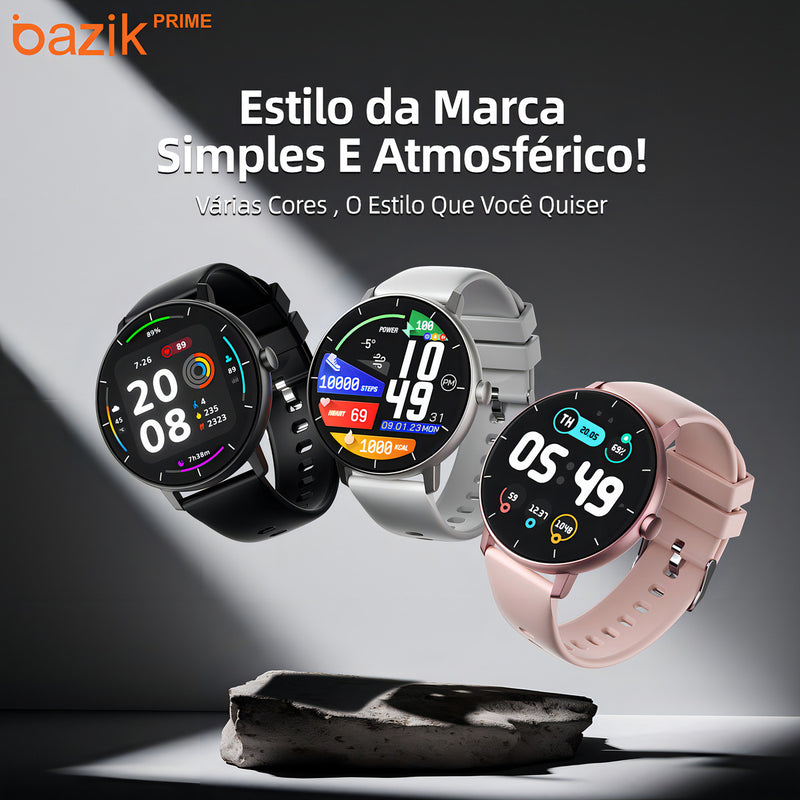 Relógio Inteligente Bazik Prime Gtr4 Pro 47mm Nfc Amoled Android Ios Relogio Smartwatch Masculino E Feminino Smartwatch Para Presente Minimalista Lançar Em 2025