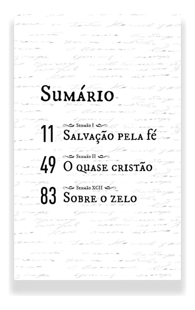 Livro Sermões De John Wesley Capa Brochura