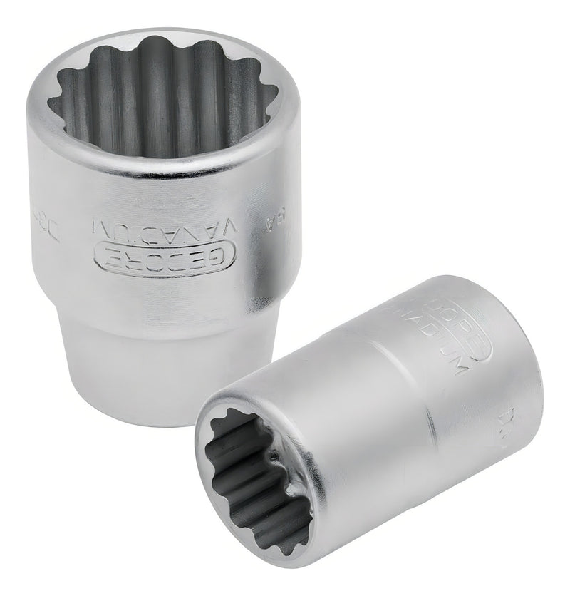 Soquete Estriado 30 Mm Com Encaixe 3/4 - Gedore