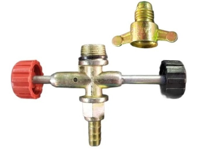Mangueira Transferidor De Gás De 13kg Para 2kg Com Adaptador