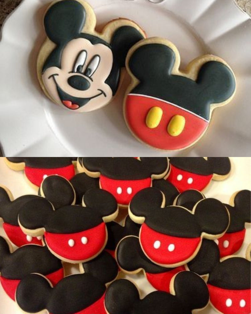 Cortador Personagem Mickey - 3 Peças