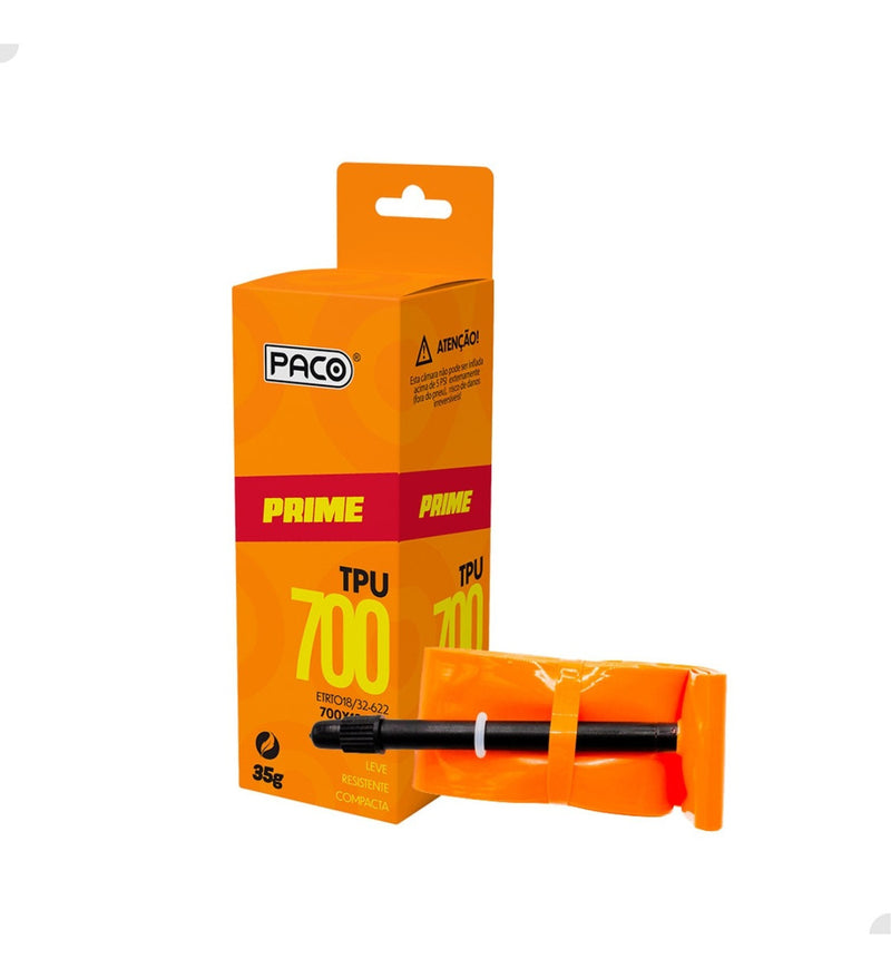 Câmara De Ar Tpu Speed 700x18-32c Presta 65mm Ultra Leve