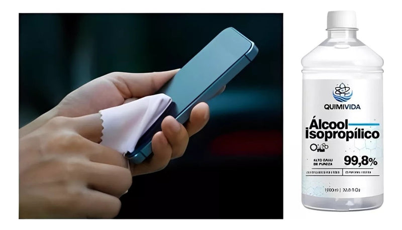 Limpador De Tela Quimivida Alcoolisopropilio 1l Isopropanol