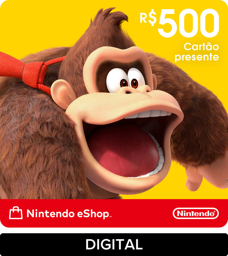 Nintendo Gift Card eShop BRL 500 (Digital)