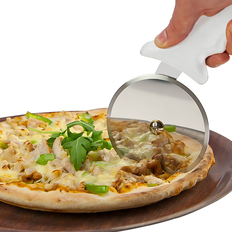 Cortador De Pizza Com Lâmina Aço Inox