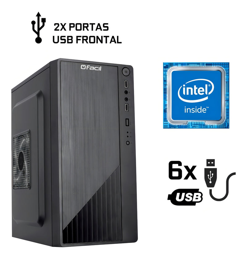 Computador Completo Intel I5 (4ª Geração) 16gb Ssd 480gb