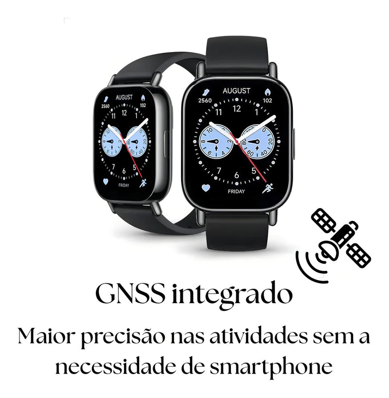 Relogio Smartwatch Xiaomi Redmi Watch 5 Lite Gps Preto Desenho Da Pulseira Milanese