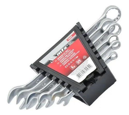 Jogo Chave Combinada 6pcs 6-17mm Com Suporte Mtx 154029