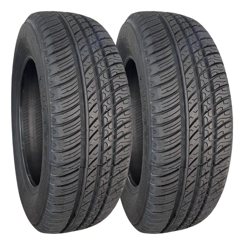 2x Pneu Aro 15 195/65 R15 Gw Tyre Ecológico Remold 1ª Linha L