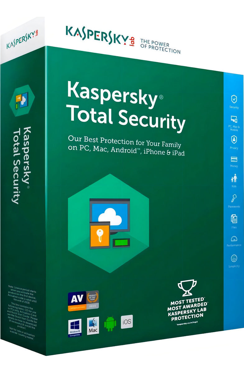 Kaspersky Total Security 5 Dispositivos