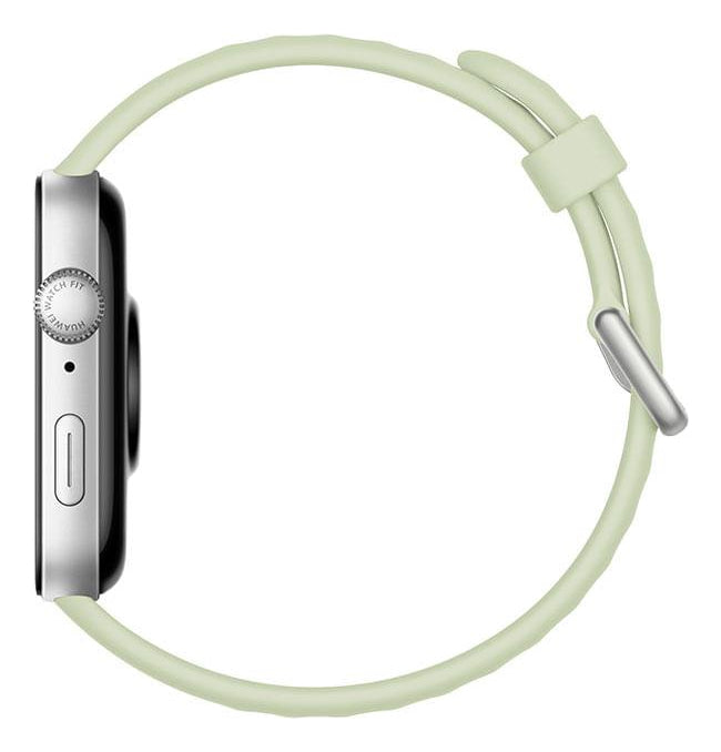 Smartwatch, Huawei Watch Fit 3, Verde Bisel Prateado Desenho da pulseira Mesh