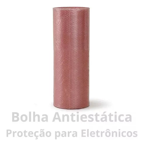 Bobina De Plástico Bolha ESD Anti-estático 43cm x 20m