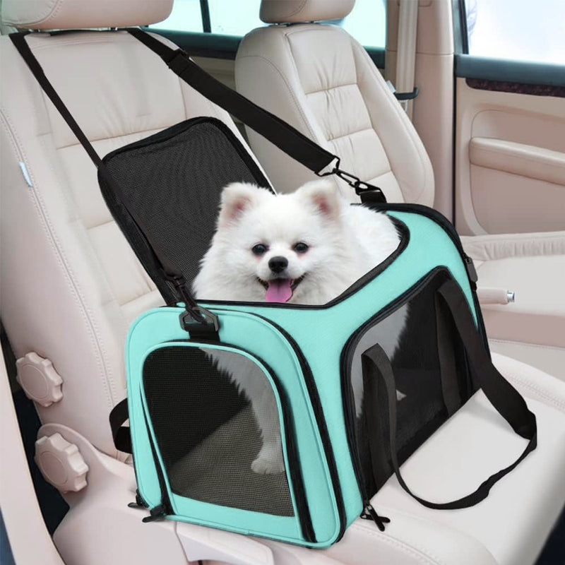 Bolsa Transporte Pet Caixa Transporte Médio Avião Paw Up Cor Cinza