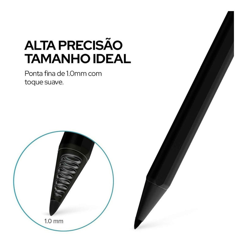 Caneta Pencil Wb Compatível C/ iPad Com Palm Rejection 1.0mm
