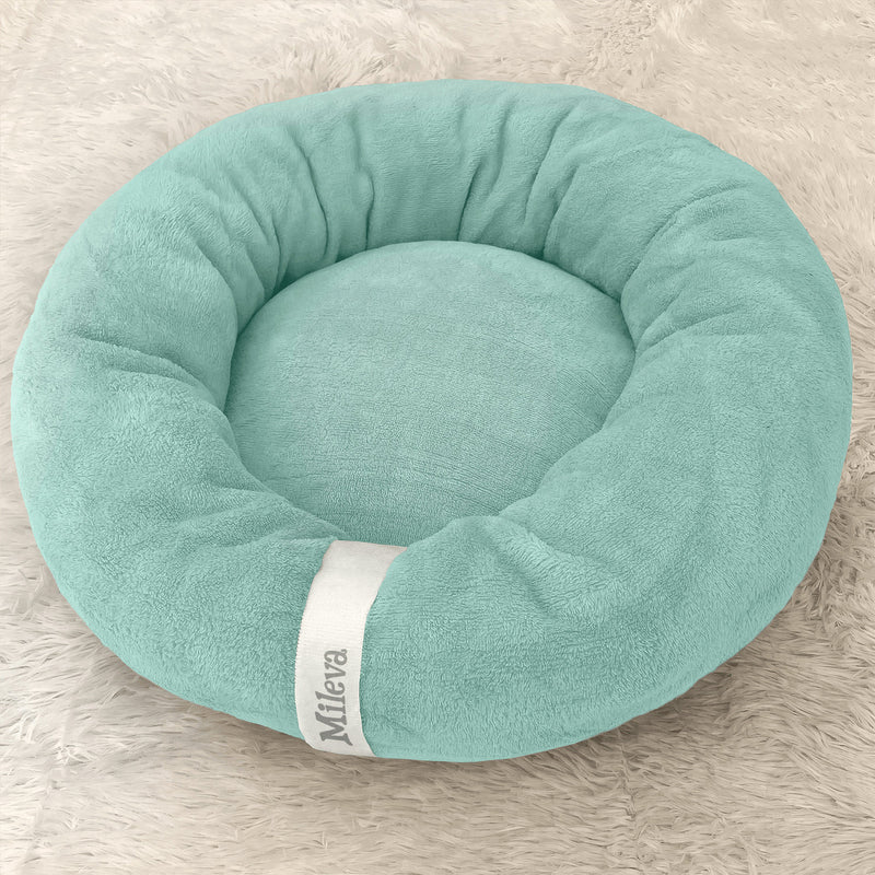 Cama De Gato Caminha Nuvem Ninho Pet Soft Redonda 50x50cm