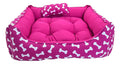 Cama Para Cachorro Gato Caminha Pet 57x53x14 Lavável Máquina