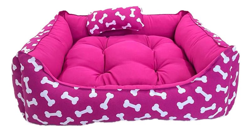 Cama Para Cachorro Gato Caminha Pet 57x53x14 Lavável Máquina