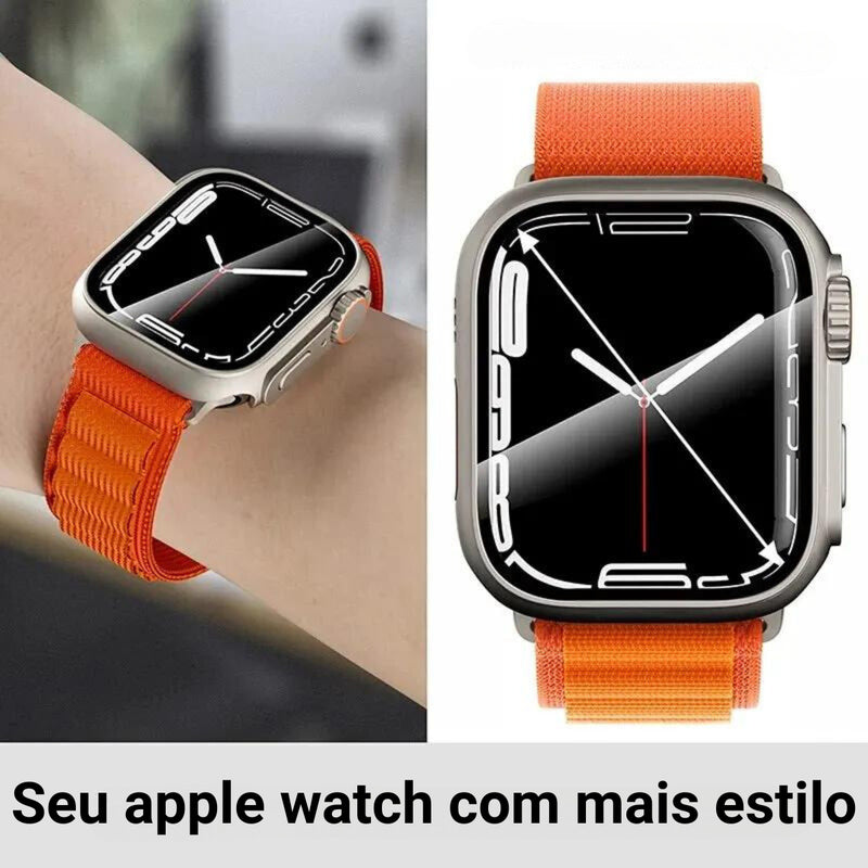Bumper Capa Aparencia Para Apple Watch 40m 41m 44m 45m 46m