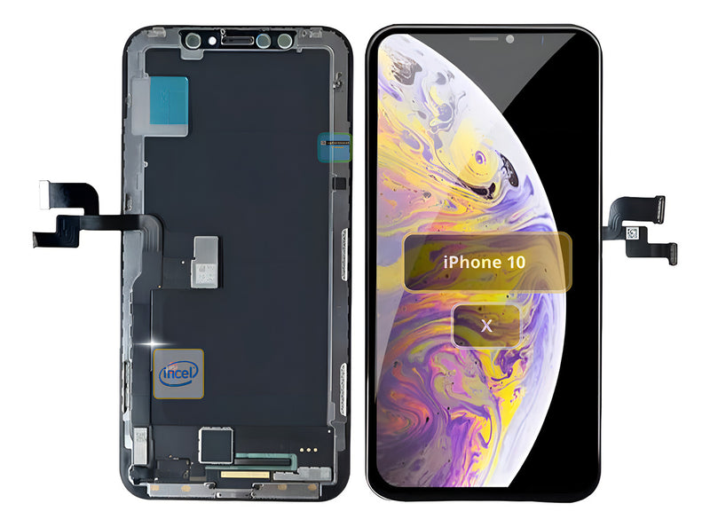 Tela Display Frontal Compatível iPhone X 10 Hd Cor Preto