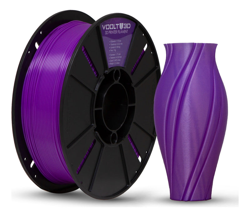 Voolt3D PLA Filamento 1.75mm Premium 1kg Cor Bege Caucasiano