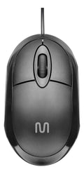 Mouse Classic Box Óptico Usb 1200dpi Preto Multilaser Mo300