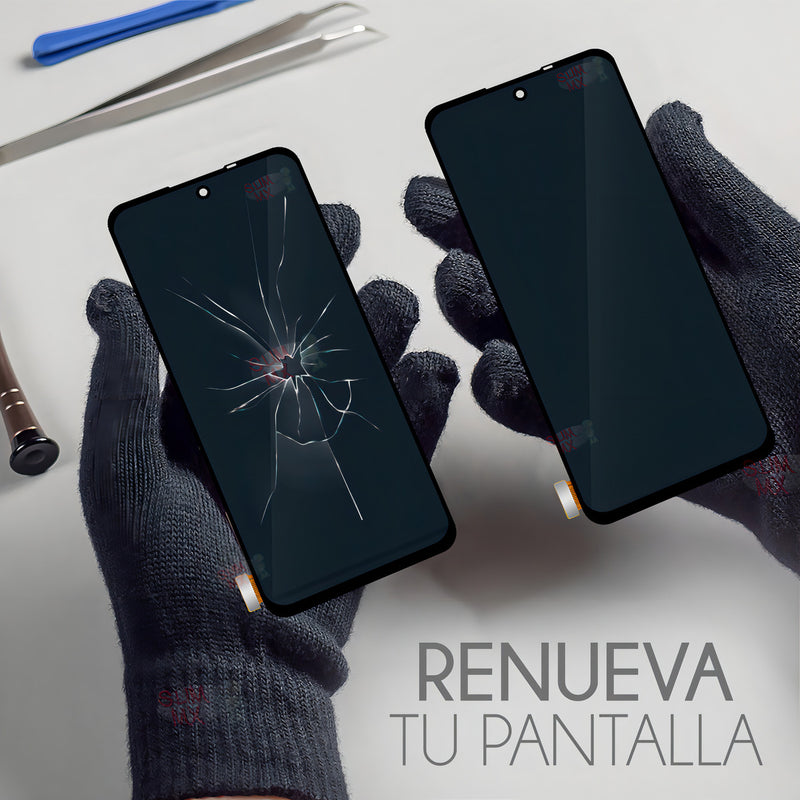 Tela cheia compatível com Xiaomi Redmi Note 11 4g 2201117tl Redmi Note 11s 2201117sl Black Color Slim Company