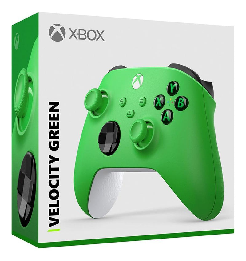 Controle Joystick Sem Fio Microsoft Xbox Shock Blue