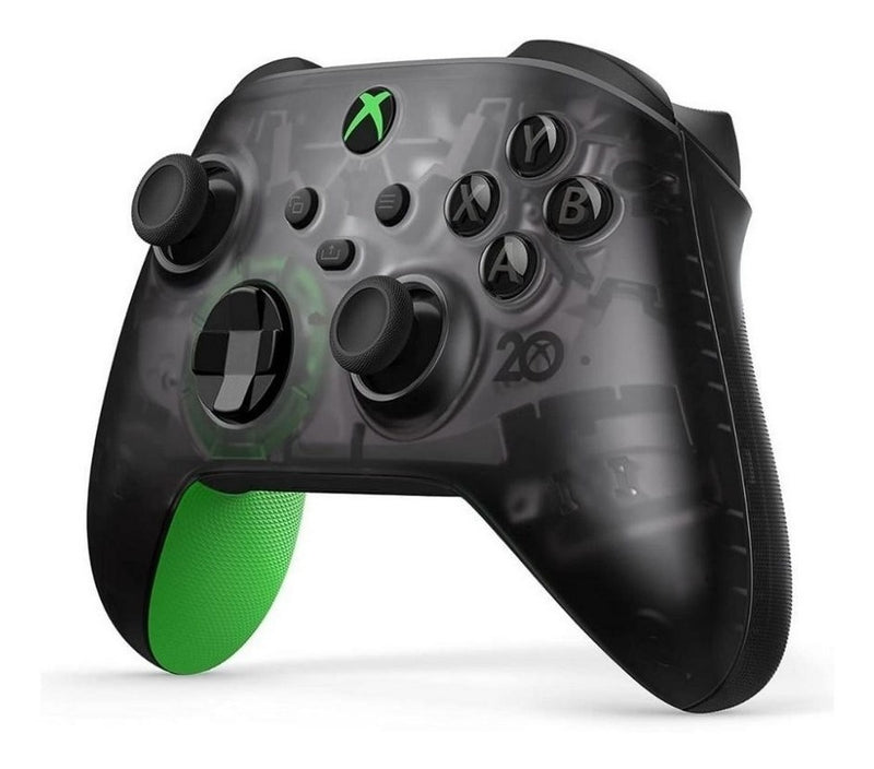 Controle Joystick Sem Fio Microsoft Xbox Shock Blue
