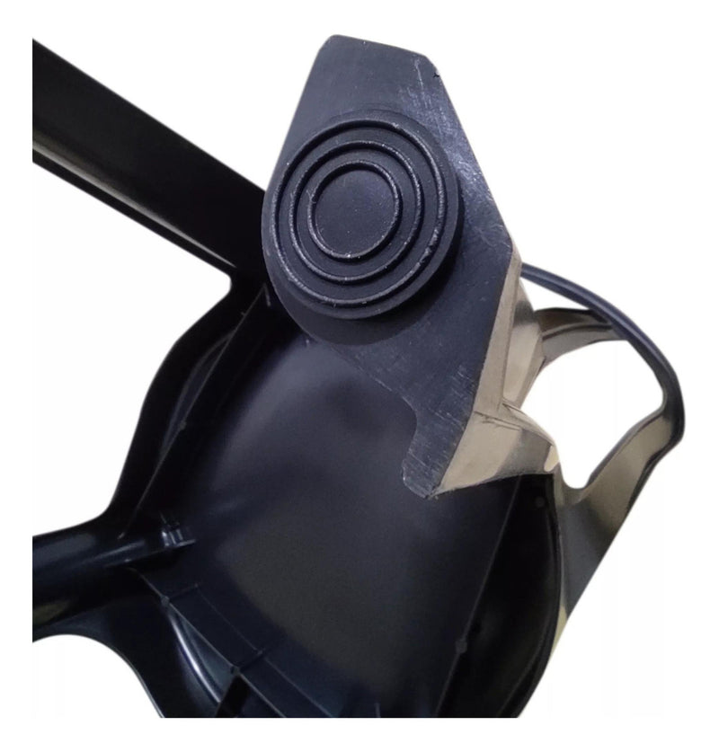 Cadeira De Plástico Resistente Área De Lazer Preta Liso