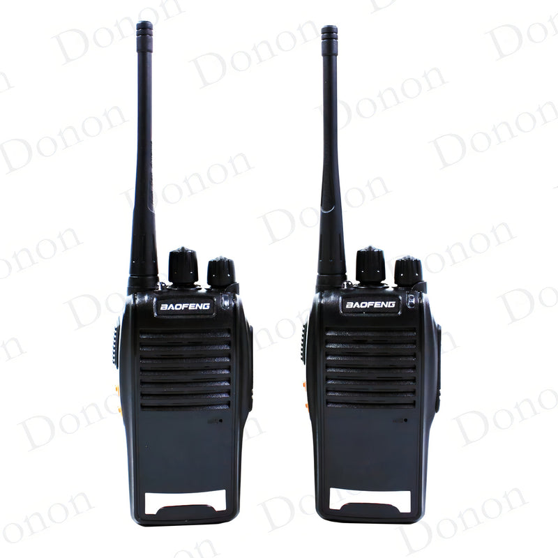 Kit 10 Rádio Uhf 16 Canais Comunicador Fone Walktalk Bf-777s