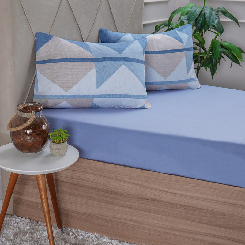 Jogo De Cama Lençol Queen Micropercal C/ Elástico 158x198cm Cor Estampas Sortidas