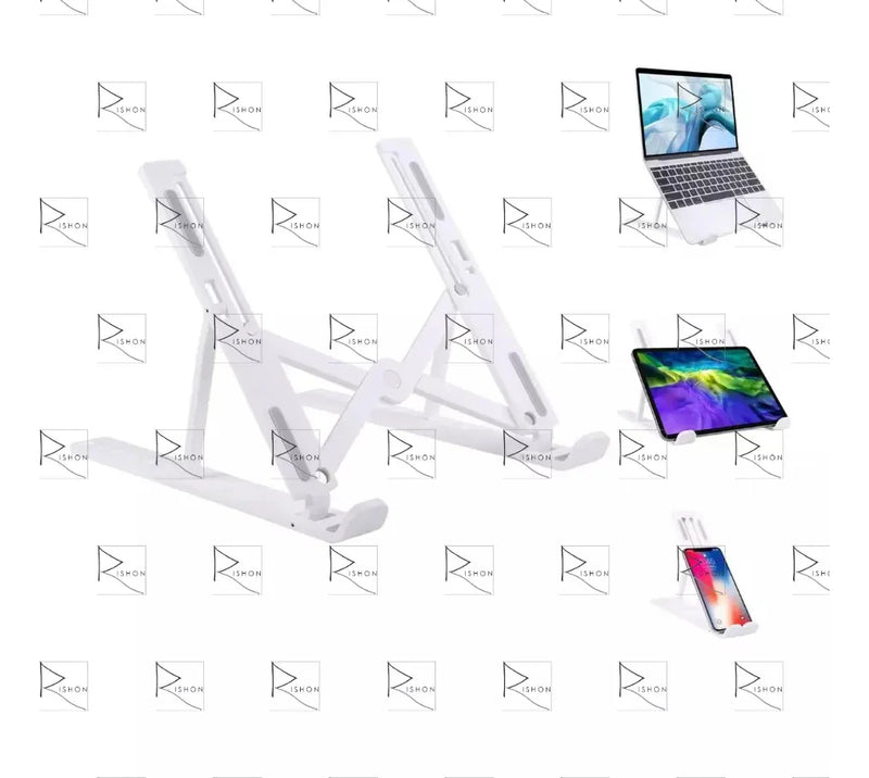 Suporte Note Apoio Notebook Laptop Computador Mesa Universal Rishon Cor Preto