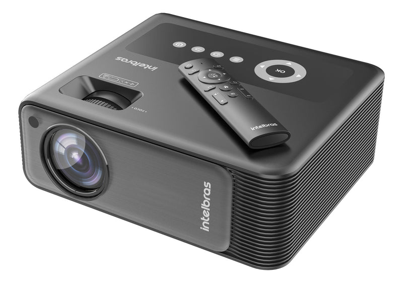 Projetor Full HD Intelbras 7400 Lúmens PFL6520 Preto