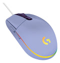Mouse Gamer Logitech G203 RGB LIGHTSYNC, até 8.000 DPI, Preto