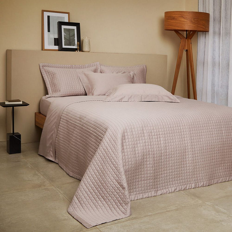 Kit Colcha Queen Buddemeyer Vision New Colors Rosa 3 Peças Cor 055 - ROSA
