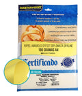 Kit 200 Folhas Papel Fotografico A4 Glossy 180g Masterprint Cor Branco