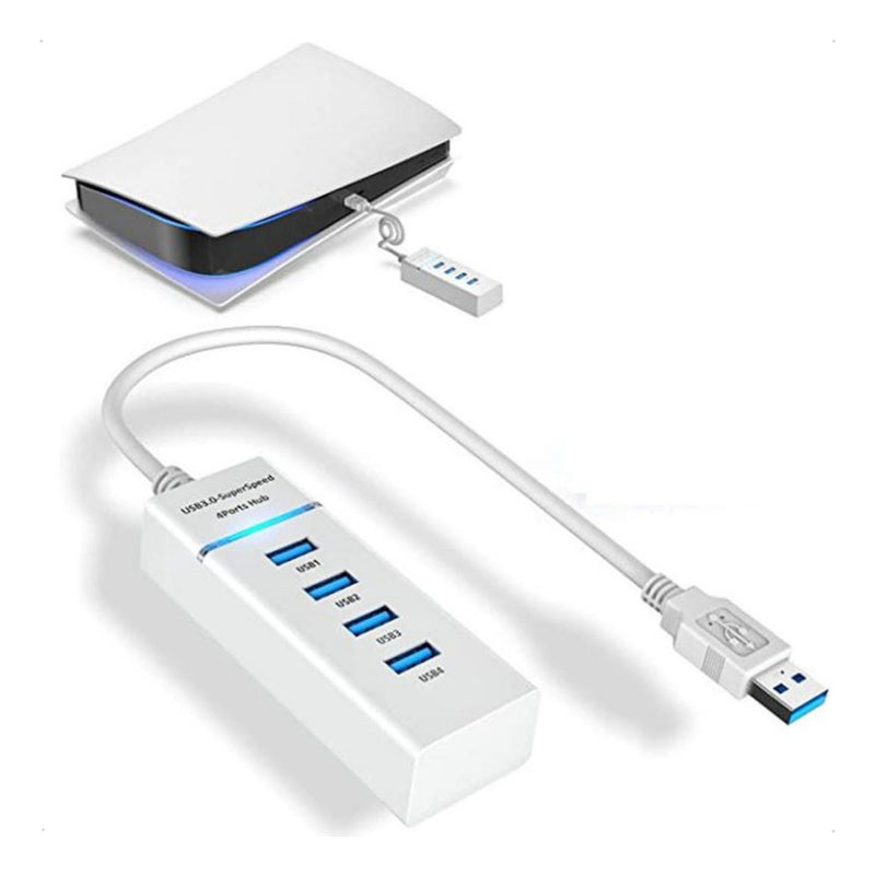Exbom UH-30A hub USB 3.0 extensor preto