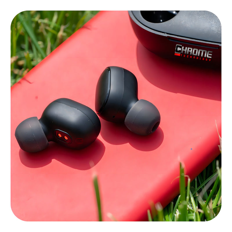 Fone De Ouvido Bluetooth Marca Chrome Technology Sem Fio Tws Som Imersivo Bateria De Longa Duração E Conexão Ultra Rápida Com Tecnologia 5.0