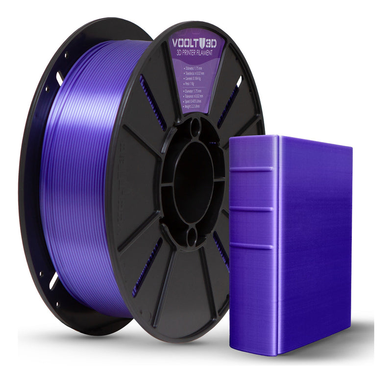 Voolt3D PLA Filamento 1.75mm Premium 1kg Cor Bege Caucasiano