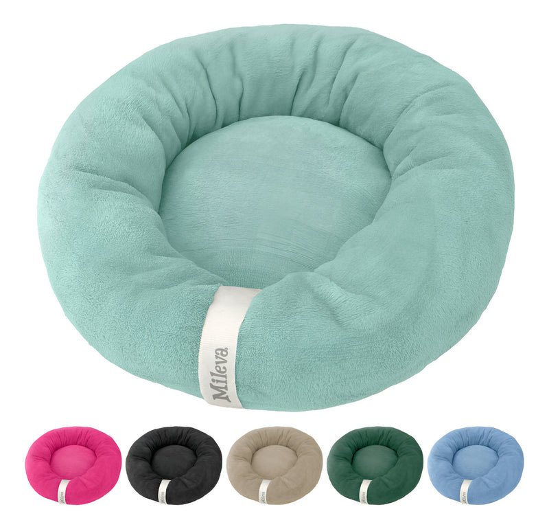 Cama De Gato Caminha Nuvem Ninho Pet Soft Redonda 50x50cm