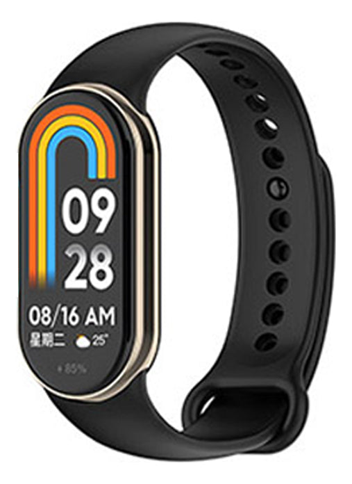 3x Pulseira Silicone Para Smartband Mi Band 9 Miband 9 Cor Preto/Preto/Preto Largura da pulseira 15 cm