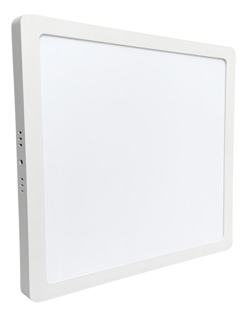 Elgin plafon painel quadrado sobrepor 24w branco frio 6500k estrutura branco-frio