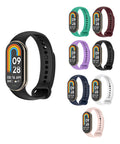 3x Pulseira Silicone Para Smartband Mi Band 9 Miband 9 Cor Preto/Preto/Preto Largura da pulseira 15 cm