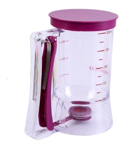Dosador De Massa Para Cupcake E Bolo Confeiteiro De Plástico Cor Transparente