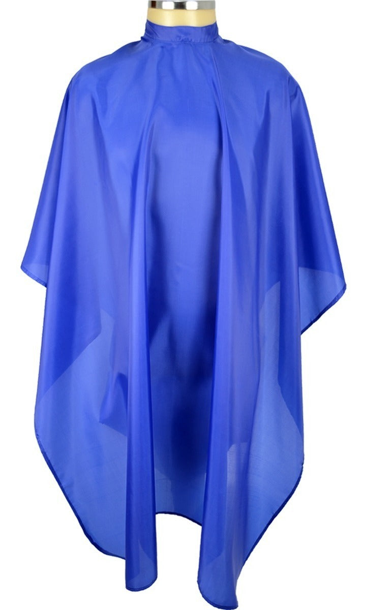 Capa De Corte Cabeleireiro / Barbearia Nylon Cor Azul