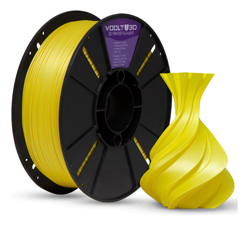 Voolt3D PLA Filamento 1.75mm Premium 1kg Cor Bege Caucasiano