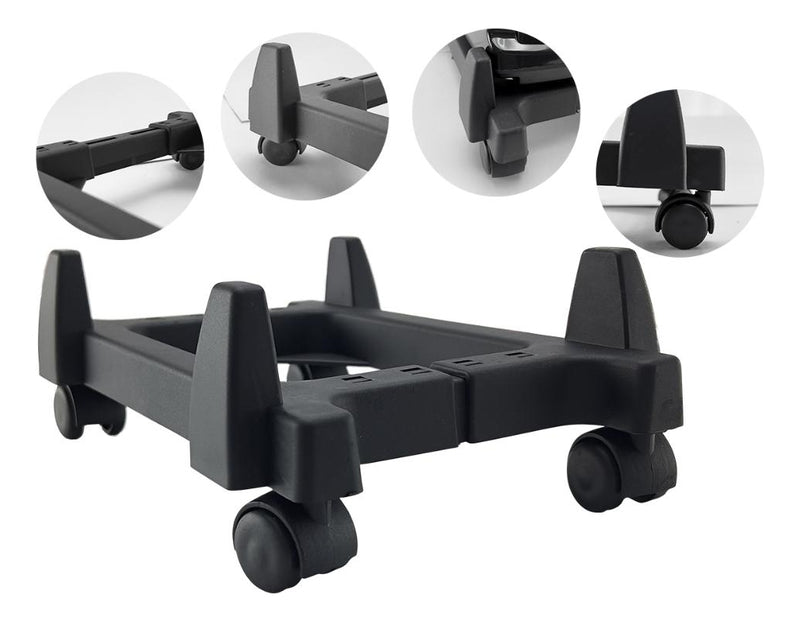 Carrinho Suporte Para Cpu E No Break Com Rodinhas Force Line