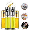 Galheteiro Spray Tempero Azeite Vinagre Borrifador Domeasy Cor Prateado